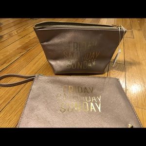 Travel Set - cosmetic and wristlet